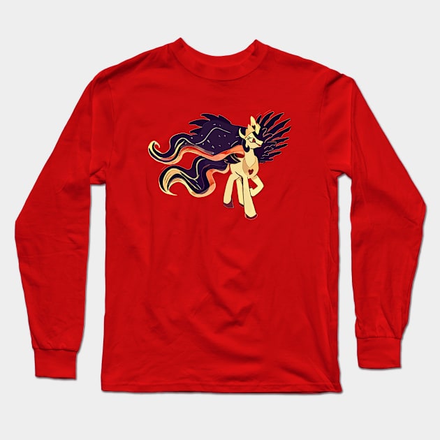 My Dark Pony Long Sleeve T-Shirt by Bespired